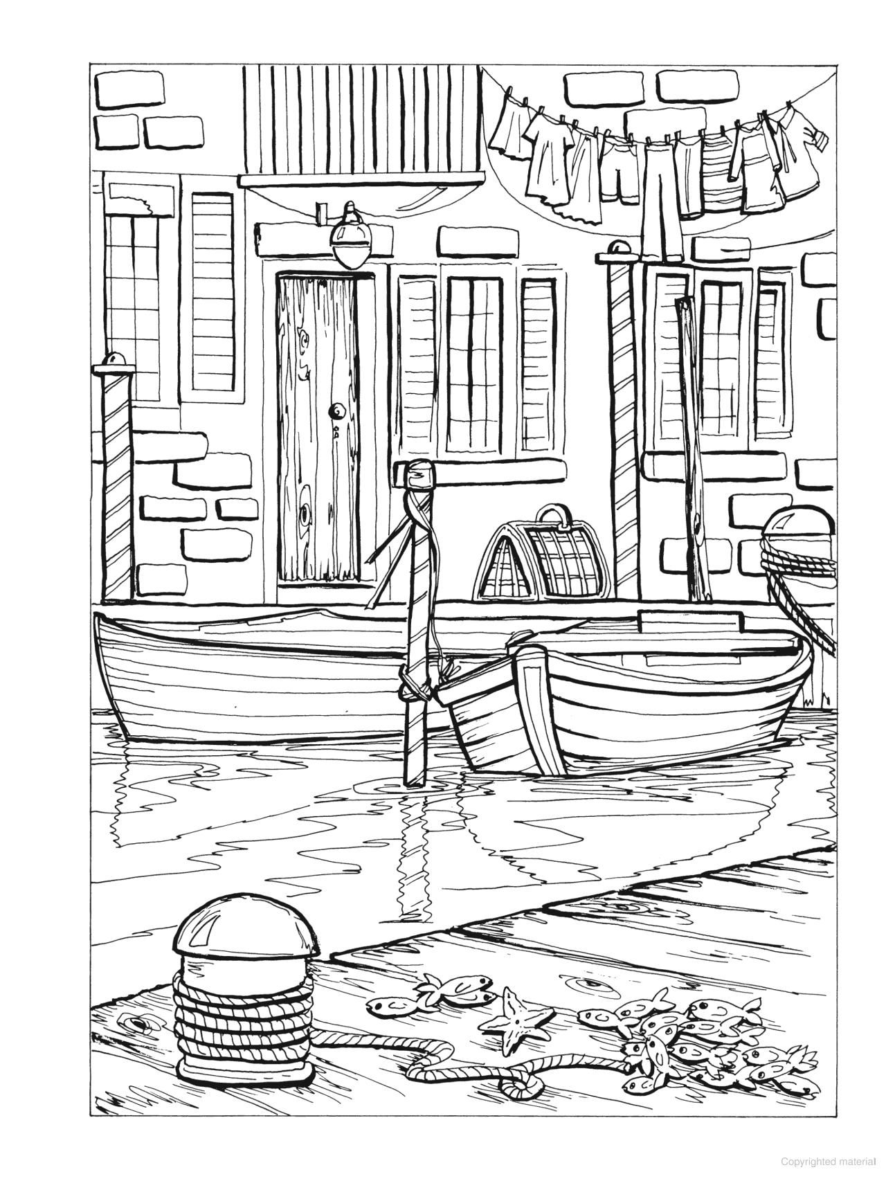 DVR Creative Haven® Coloring Book: Summer Scenes
