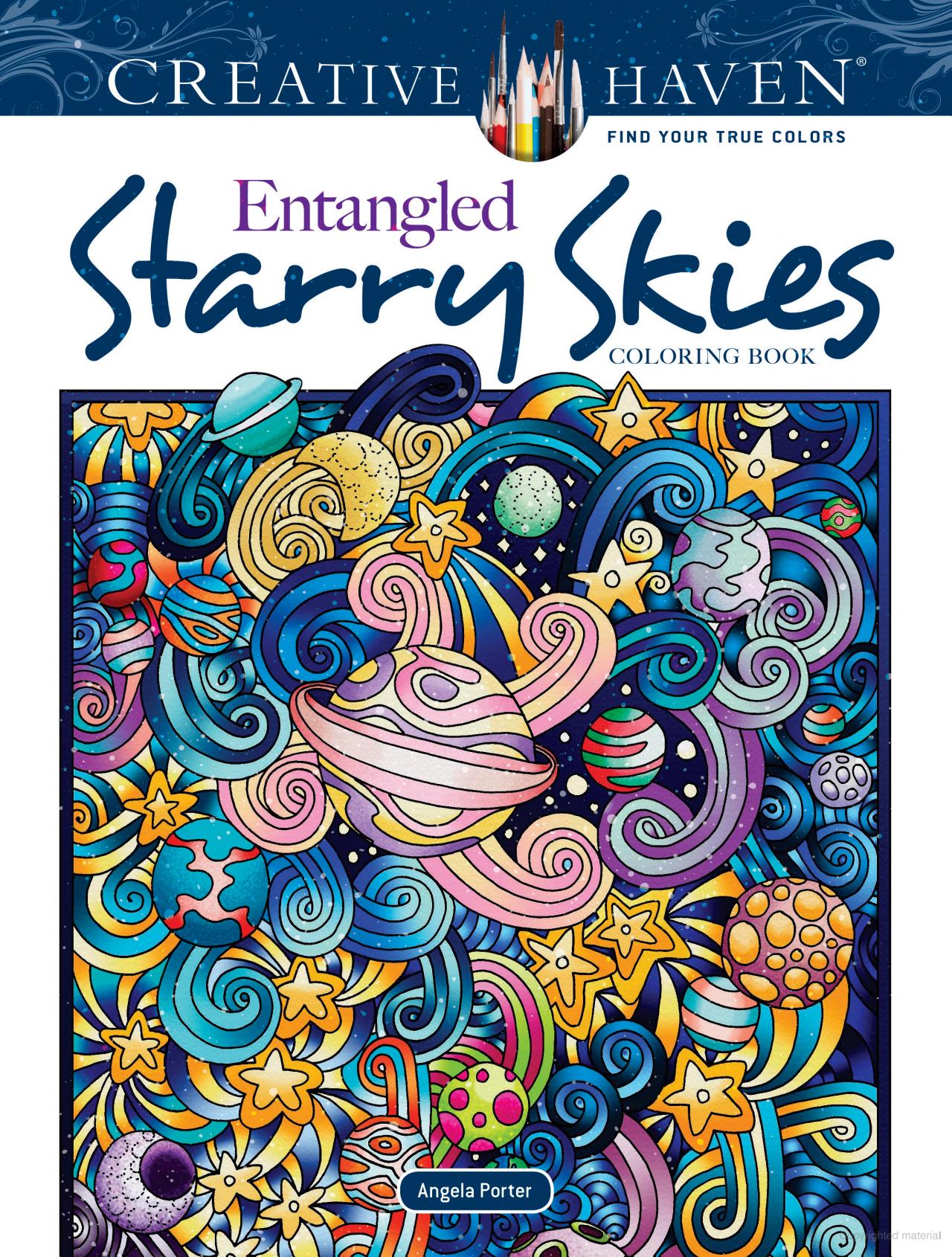 DVR Creative Haven® Coloring Book: Entangled Starry Skies