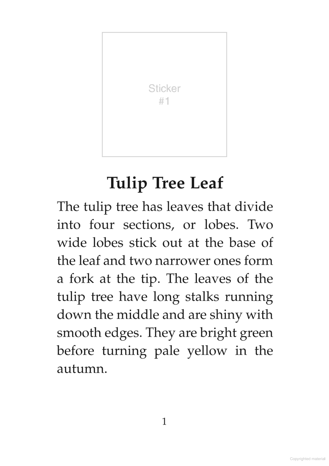 DVR Learning About Leaves