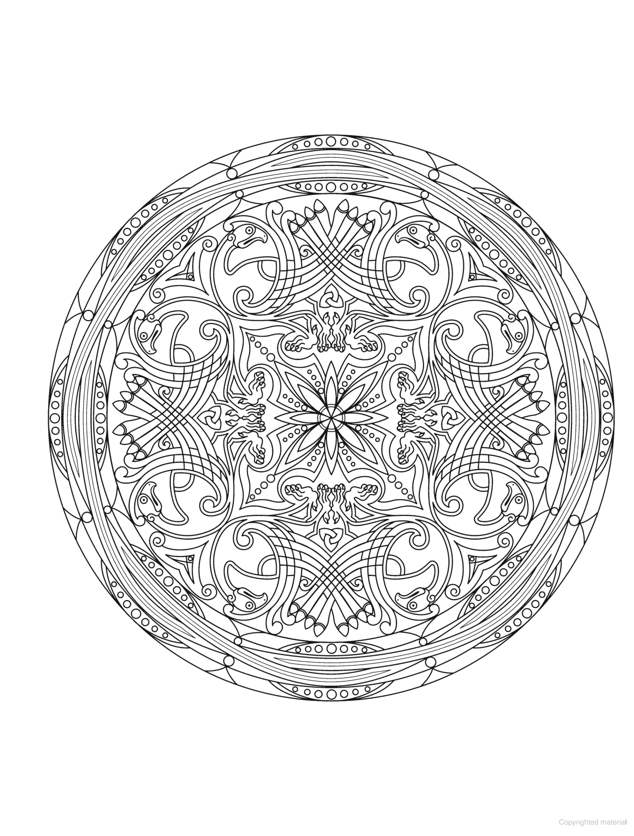 DVR Creative Haven® Coloring Book: Celtic Mandalas