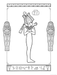 DVR Gods of Ancient Egypt Coloring Book