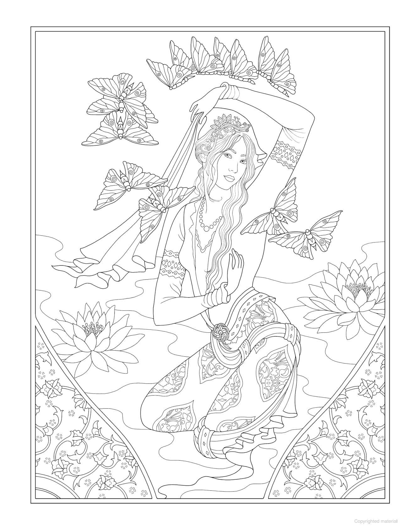 DVR Creative Haven® Coloring Book: Wondrous Women