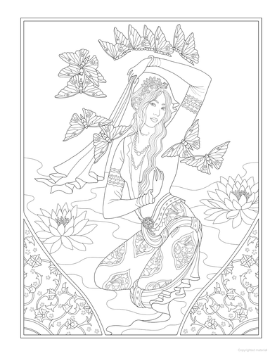 DVR Creative Haven® Coloring Book: Wondrous Women