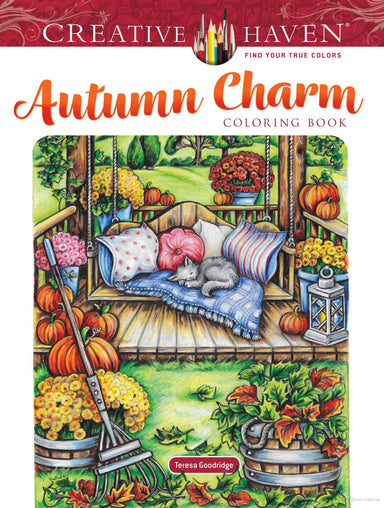 DVR Creative Haven® Coloring Book: Autumn Charm