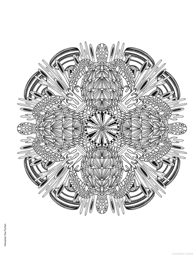 DVR Creative Haven® Coloring Book: Stunning Sea Life Mandalas