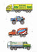 DVR Favorite Trucks Sticker Book