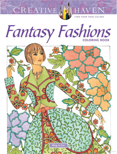 DVR Creative Haven® Coloring Book: Fantasy Fashions