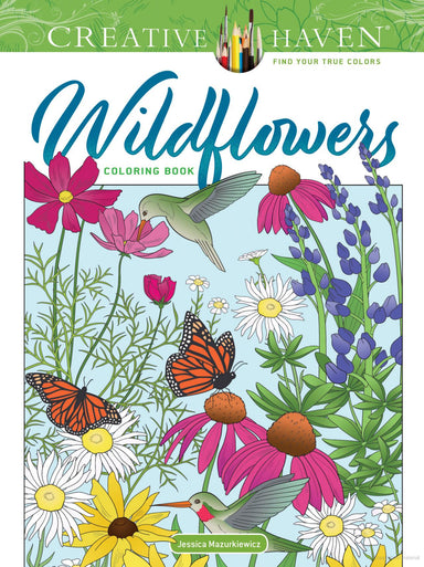 DVR Creative Haven® Coloring Book: Wildflowers