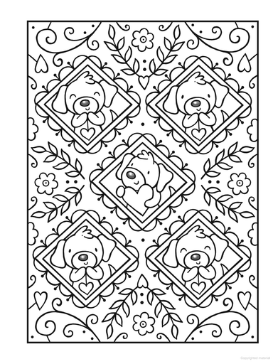 DVR Spark Coloring Book: Puppy Love
