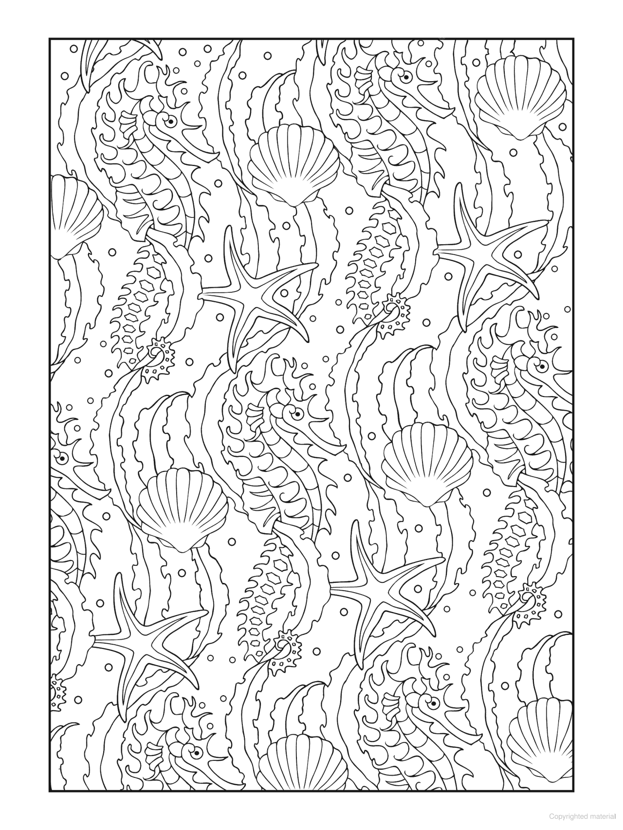 DVR Creative Haven® Coloring Book: Art Nouveau Animal Designs