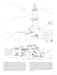 DVR Lighthouses of the World Coloring Book