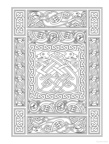 DVR Creative Haven® Coloring Book: Celtic Animal Designs