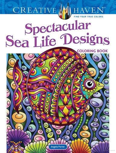 DVR Creative Haven® Coloring Book: Spectacular Sea Life Designs
