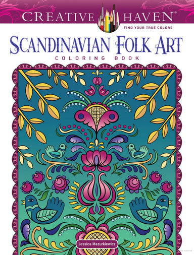 Creative Haven® Coloring Book: Scandinavian Folk Art