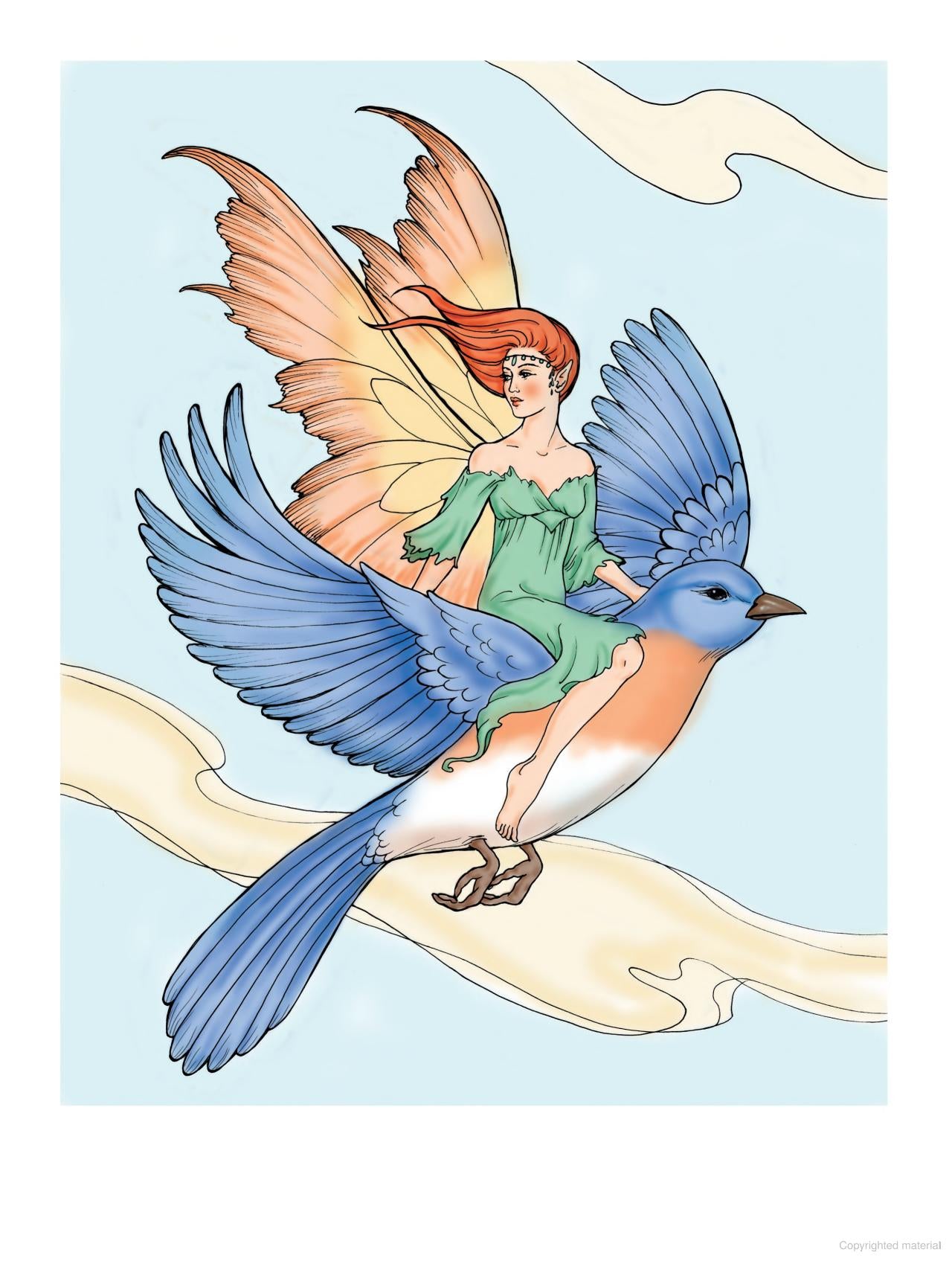 DVR Creative Haven® Coloring Book: Enchanted Fairies