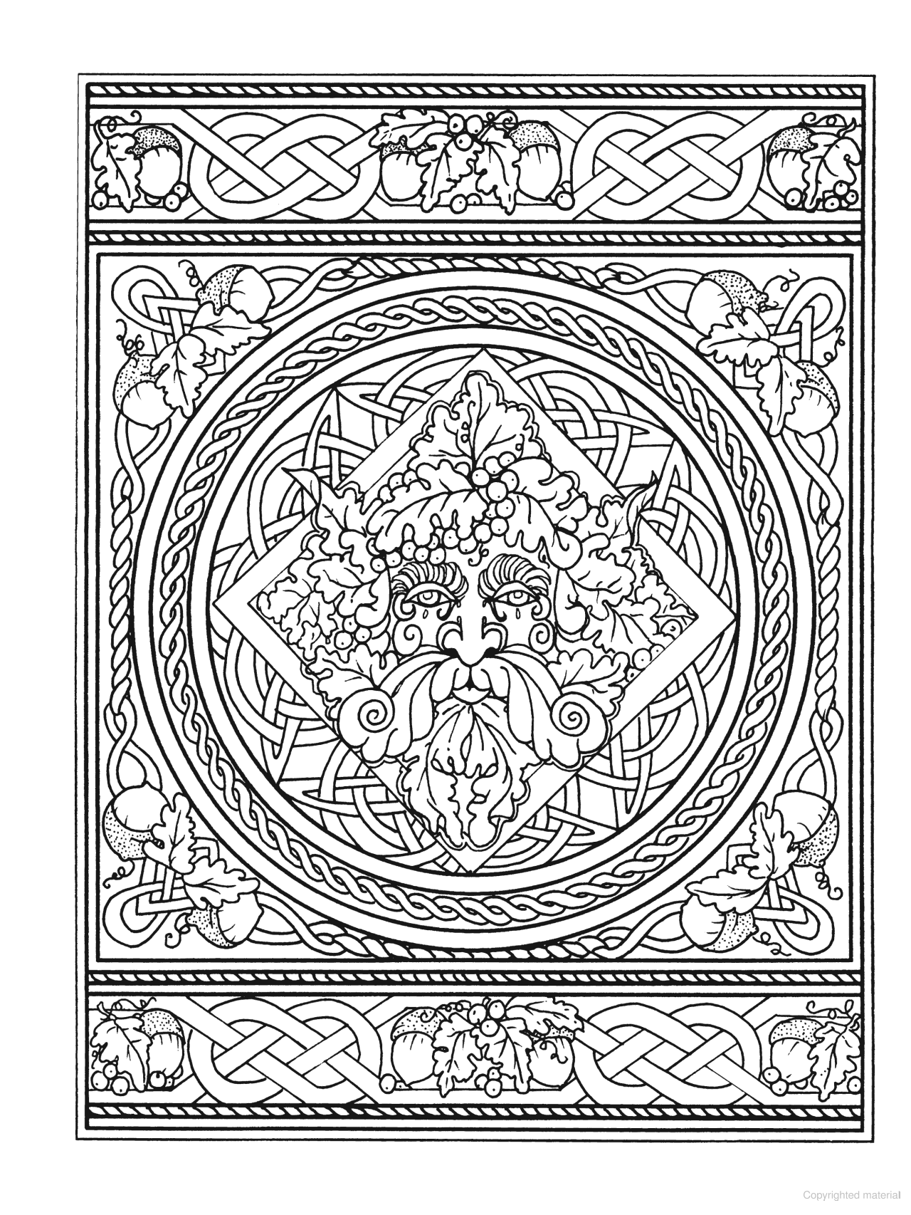 DVR Creative Haven® Coloring Book: Celtic Designs