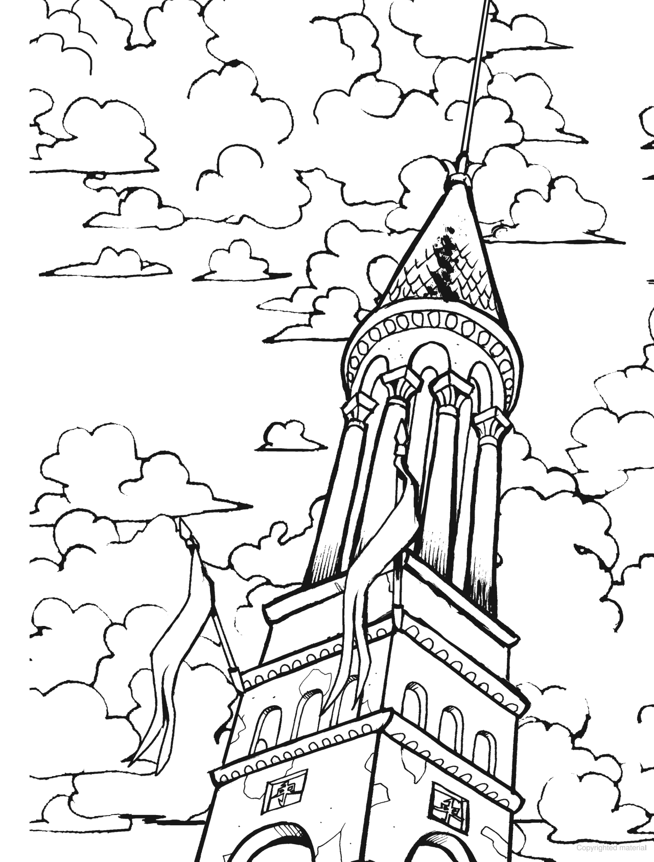 DVR Build a Poster Coloring Book - Fairy Princess