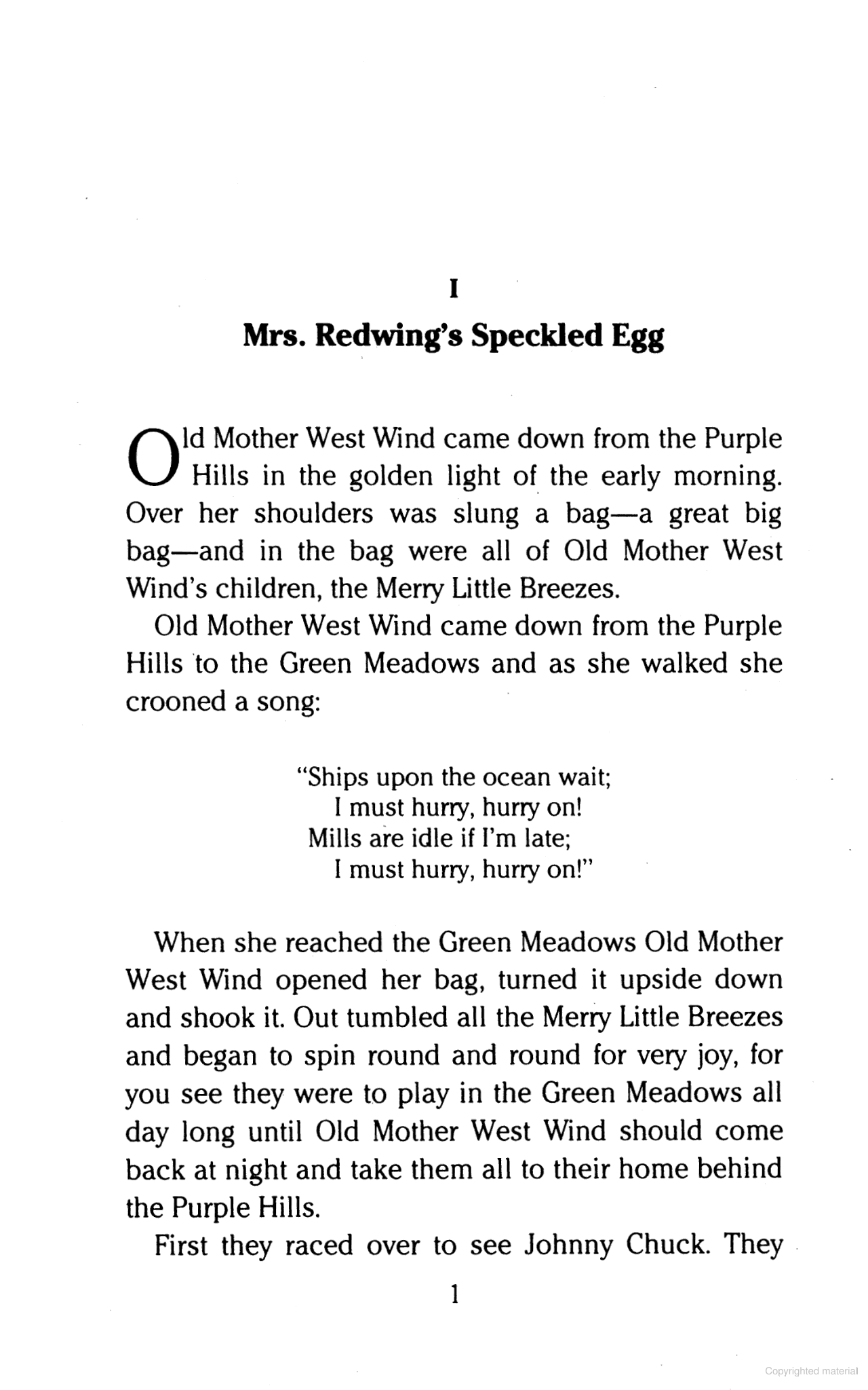 DVR Old Mother West Wind