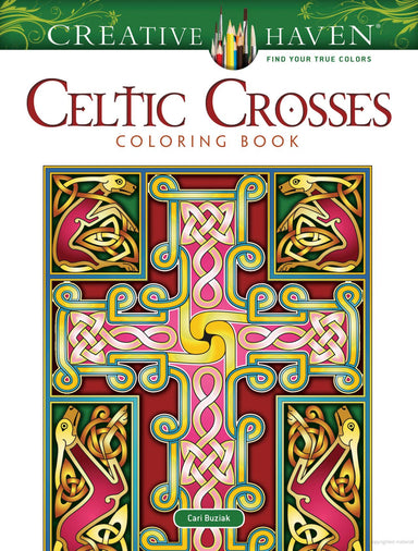 DVR Creative Haven® Coloring Book: Celtic Crosses