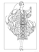 Creative Haven® Coloring Book: Jazz Age Fashions