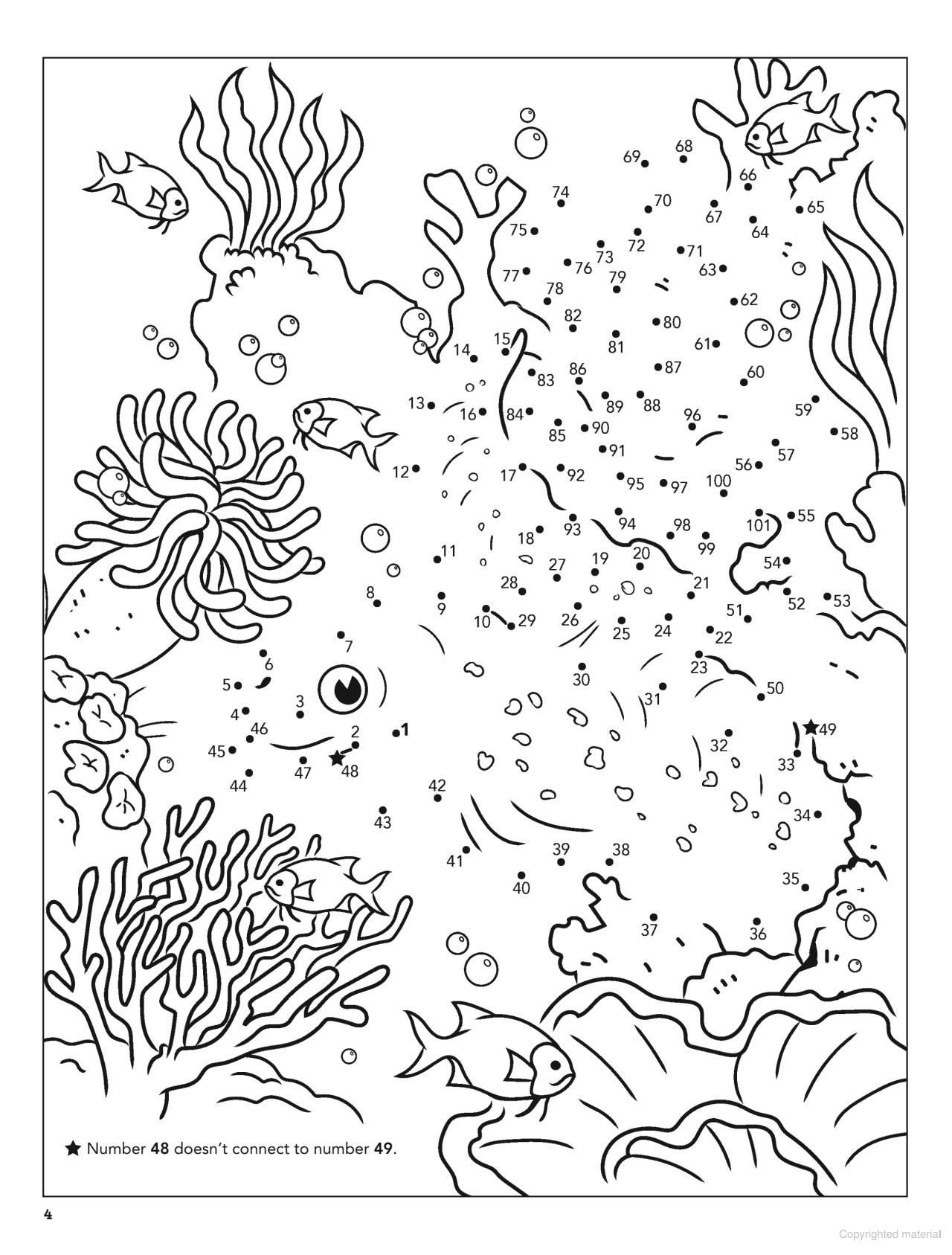 Under the Sea Dot-to-Dot Fun!