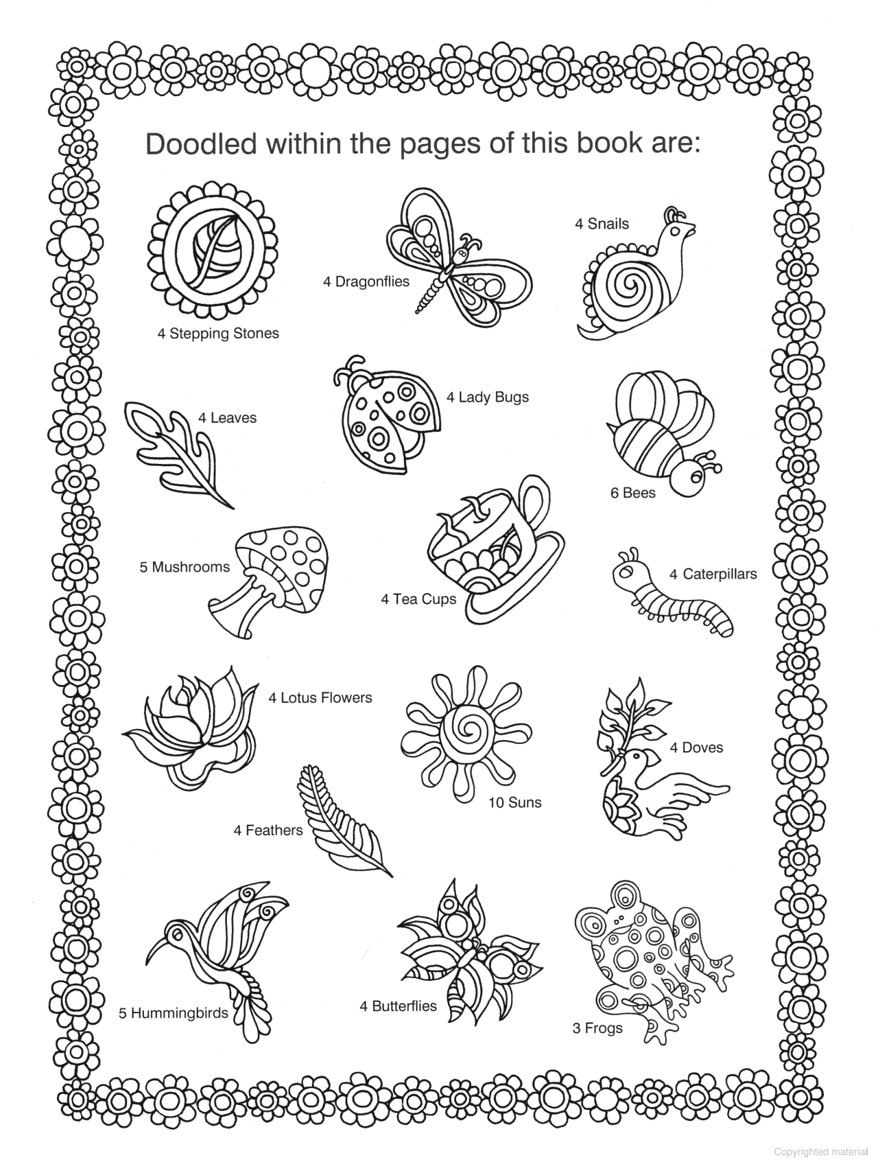 DVR Creative Haven® Coloring Book: Dream Doodles With A Hidden Picture Twist