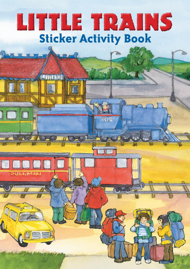DVR Little Trains Sticker Activity Book