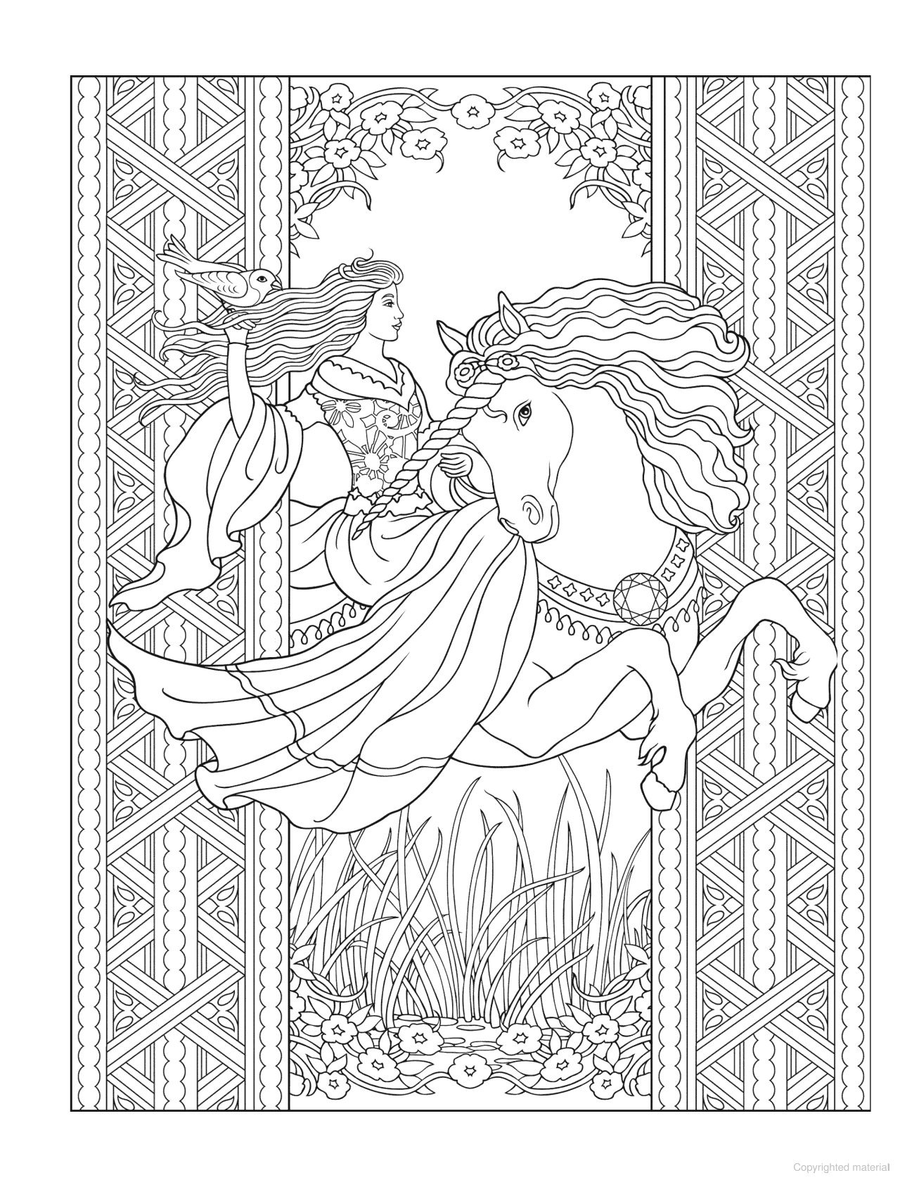 DVR Creative Haven® Coloring Book: Unicorns