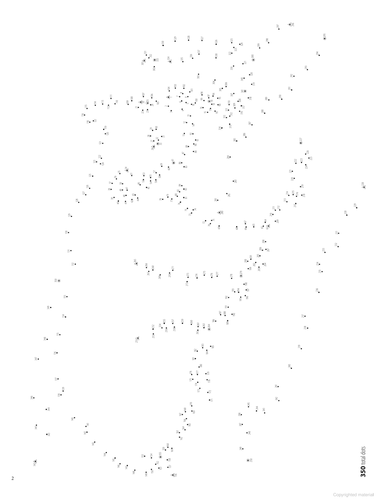 Creative Haven® Dot-to-Dot: Wild Animals