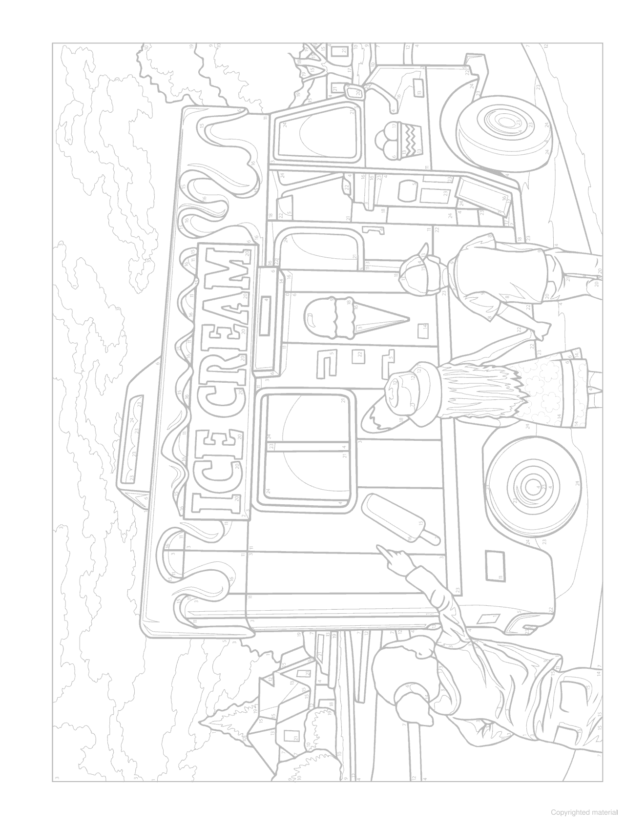 DVR Creative Haven® Color-by-Number: Endless Summer