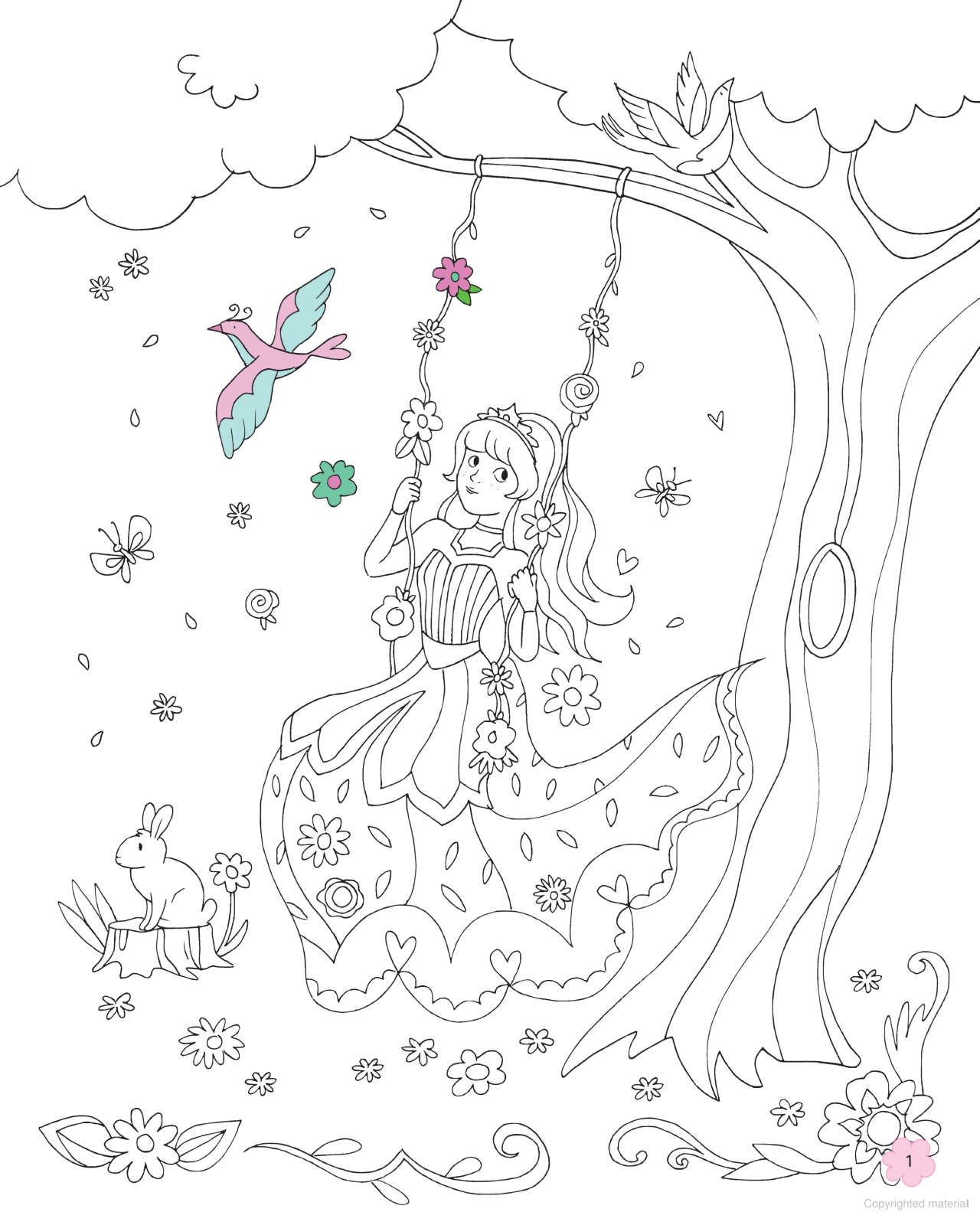 My Magical World! Princesses Coloring Book