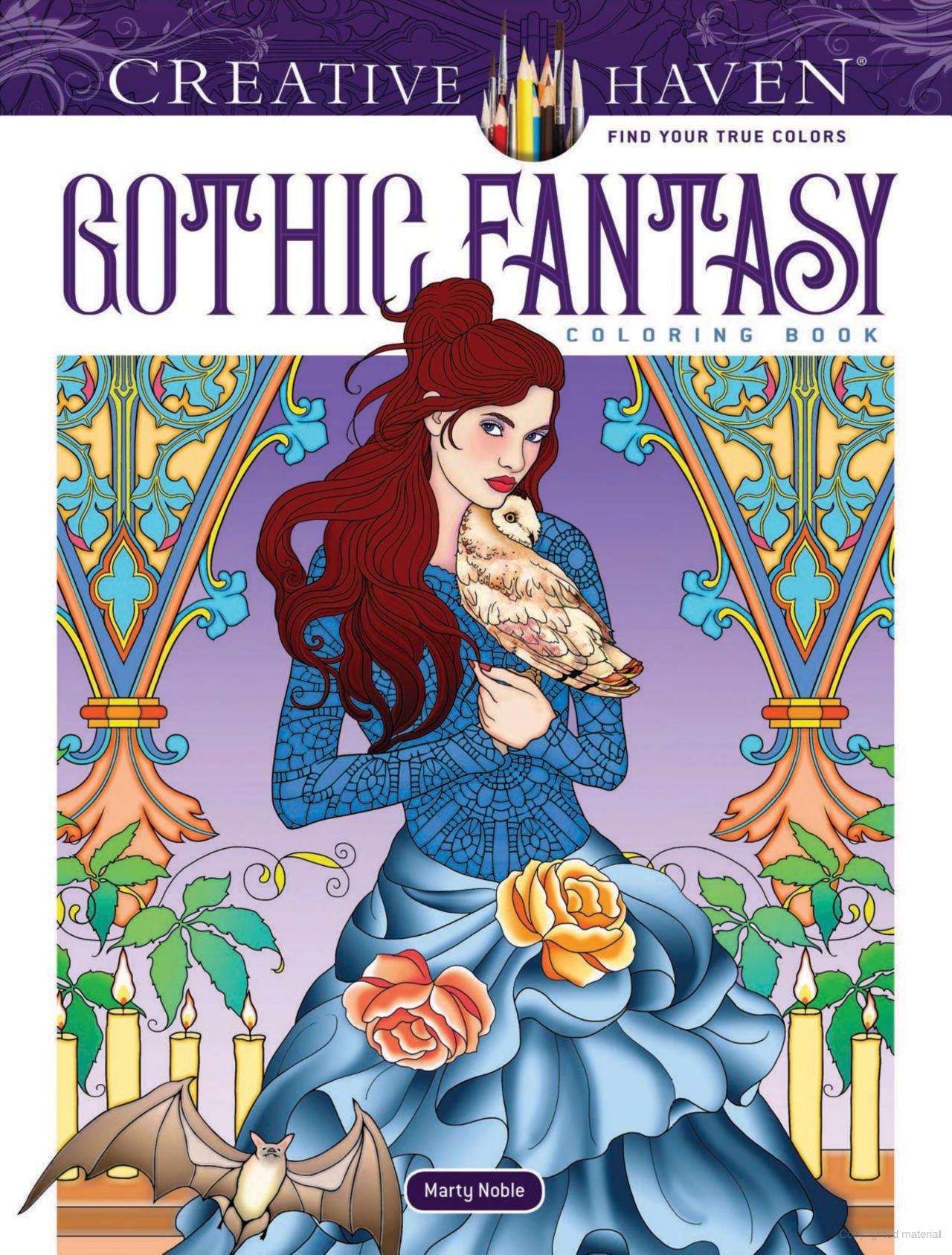 DVR Creative Haven® Coloring Book: Gothic Fantasy