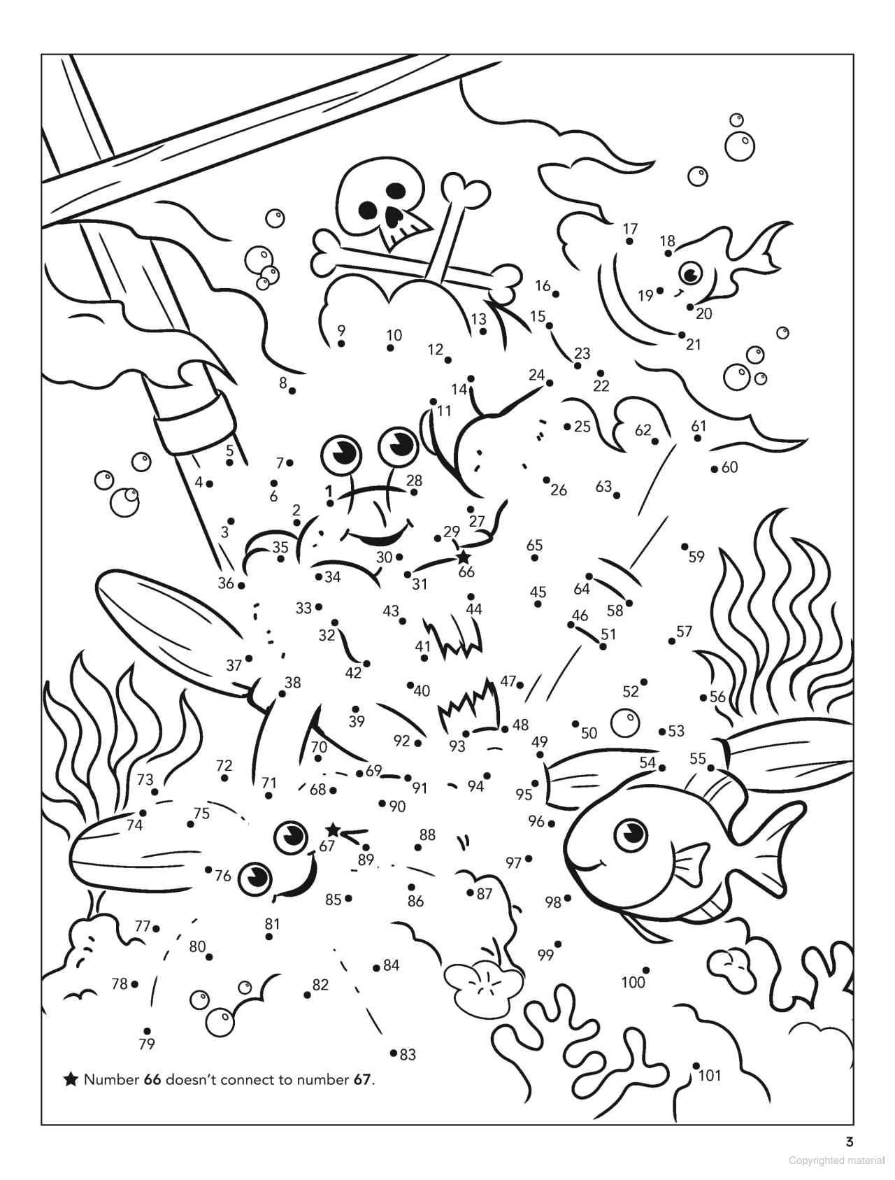 Under the Sea Dot-to-Dot Fun!