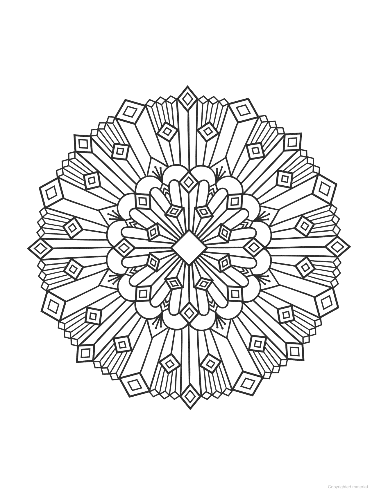 DVR Mandalas - SPARK Coloring Book