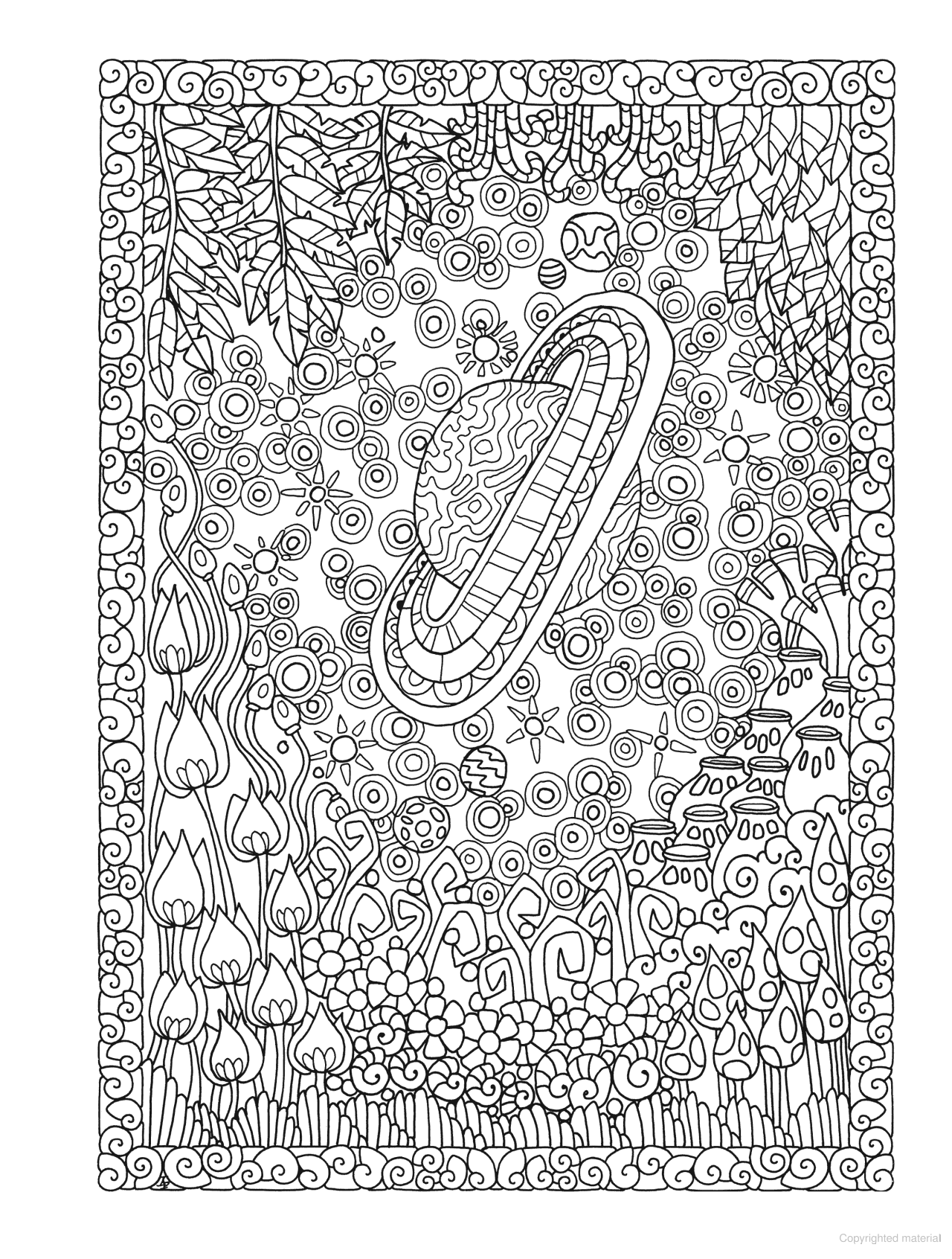 DVR Creative Haven® Coloring Book: Entangled Starry Skies