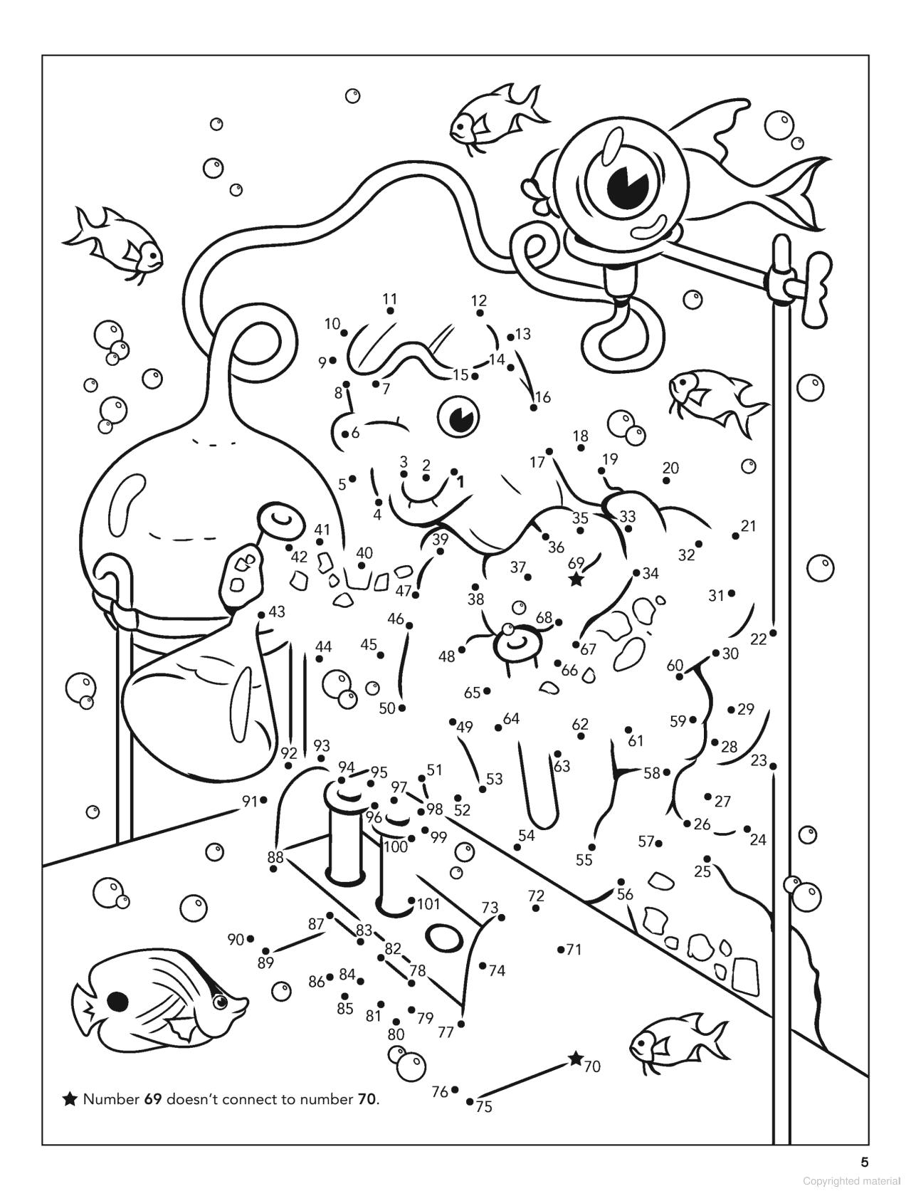 Under the Sea Dot-to-Dot Fun!