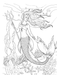 DVR Creative Haven® Coloring Book: Mermaids