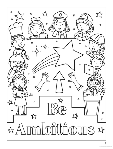 DVR Be Your Own Kind of Awesome Coloring Book