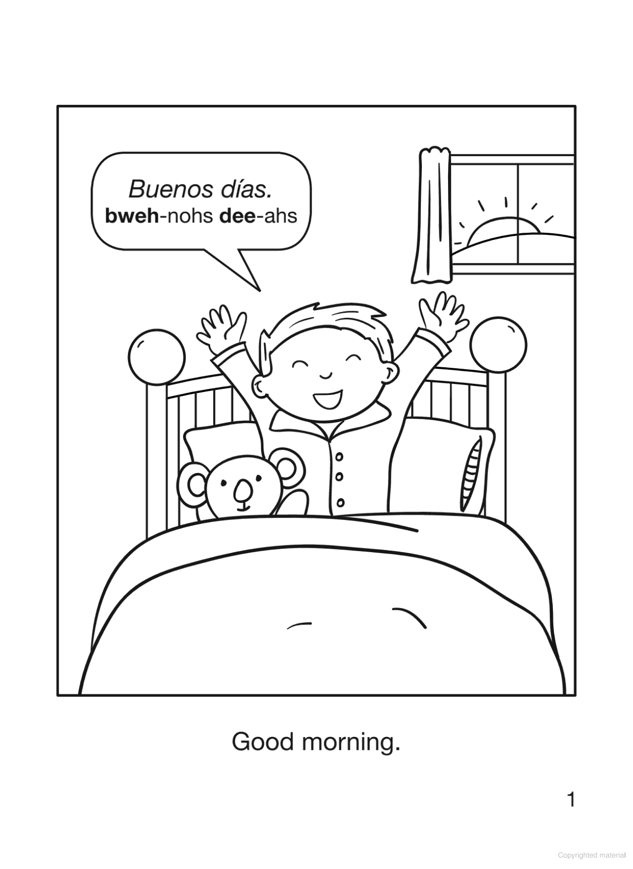 DVR Color & Learn: Easy Spanish Phrases For Kids