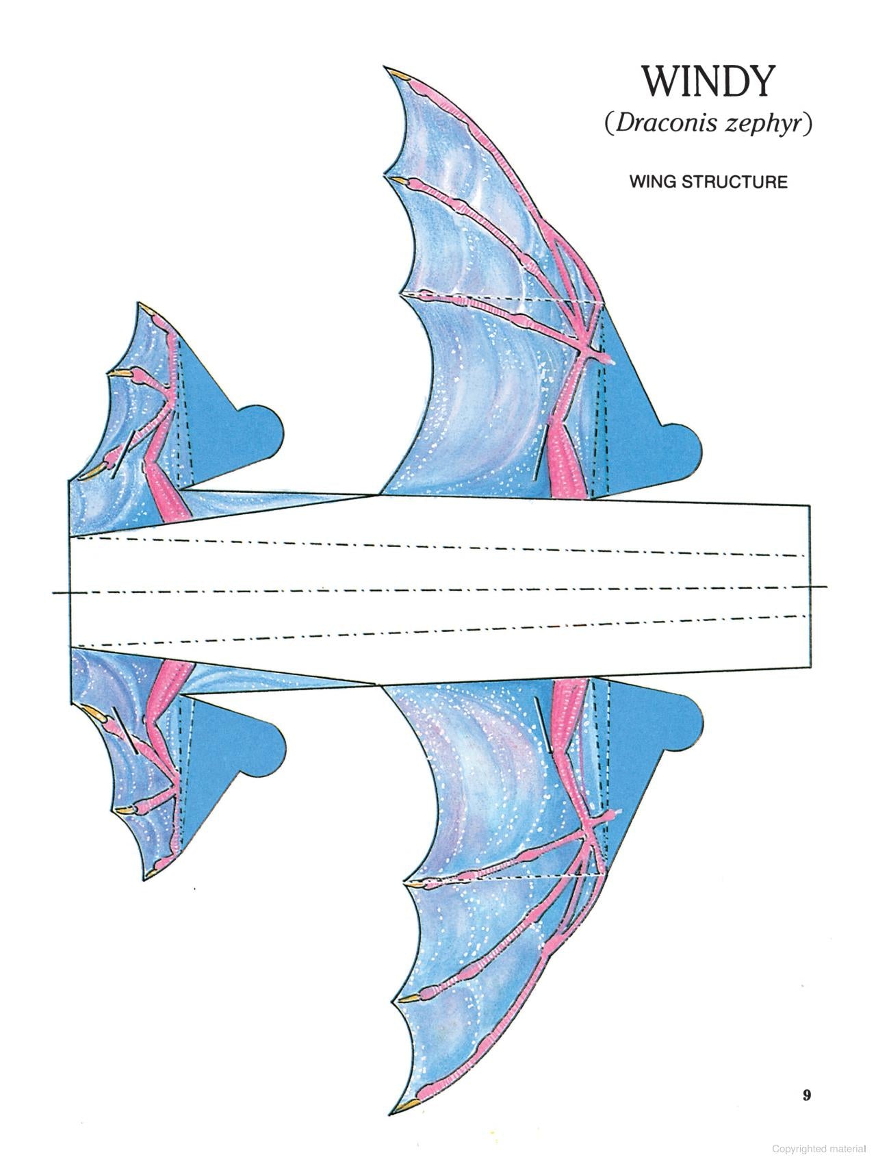 DVR Cut and Assemble Paper Dragons That Fly