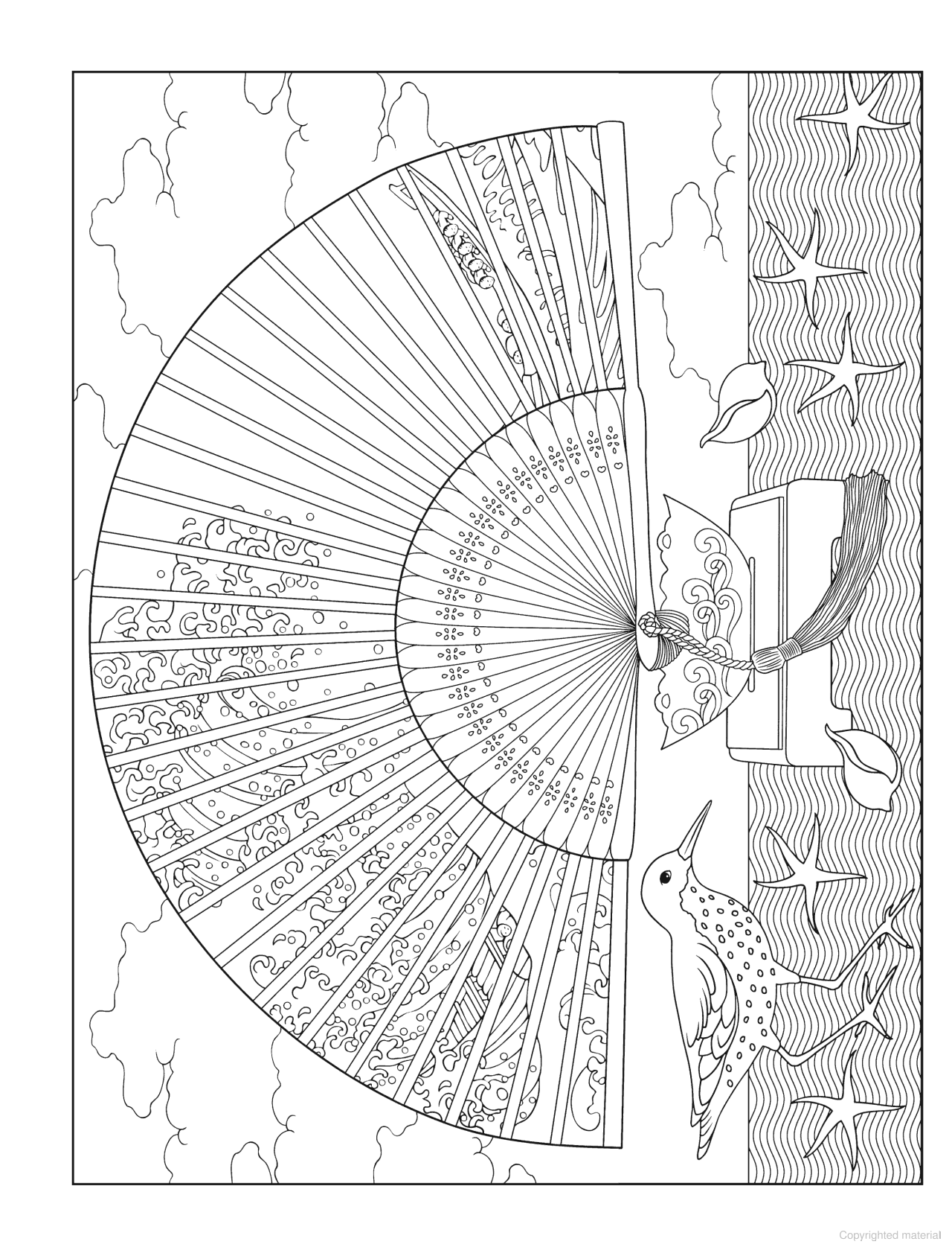 DVR Creative Haven® Coloring Book: Japanese Designs