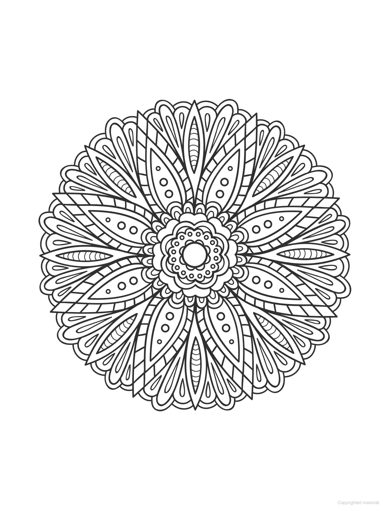 DVR Mandalas - SPARK Coloring Book