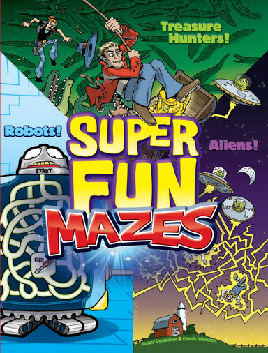 Super Fun Mazes Activity Book