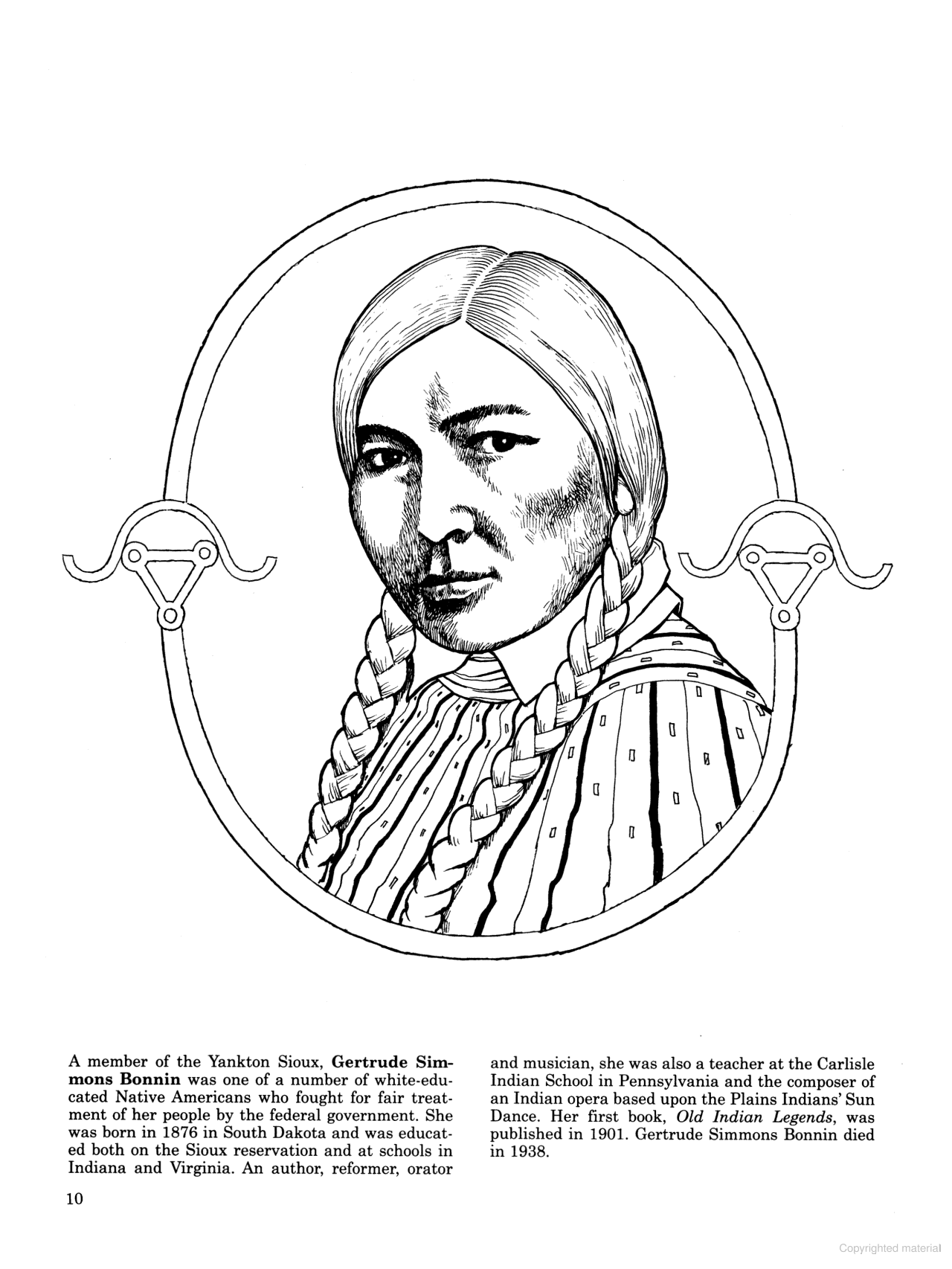 DVR Great Native Americans Coloring Book