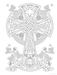 DVR Creative Haven® Coloring Book: Celtic Crosses