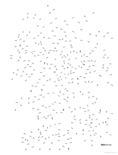 DVR Creative Haven® Dot-To-Dot: Flowers