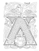 DVR Creative Haven® Coloring Book: Celtic Alphabet Designs