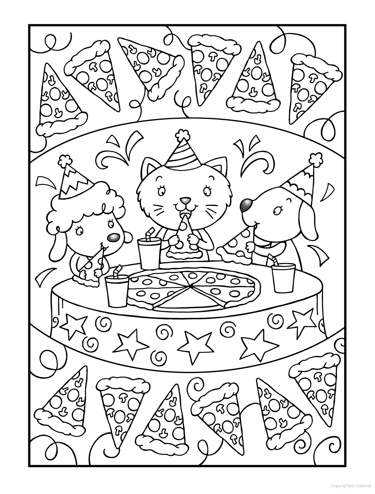 DVR Happy Birthday to You Coloring Book
