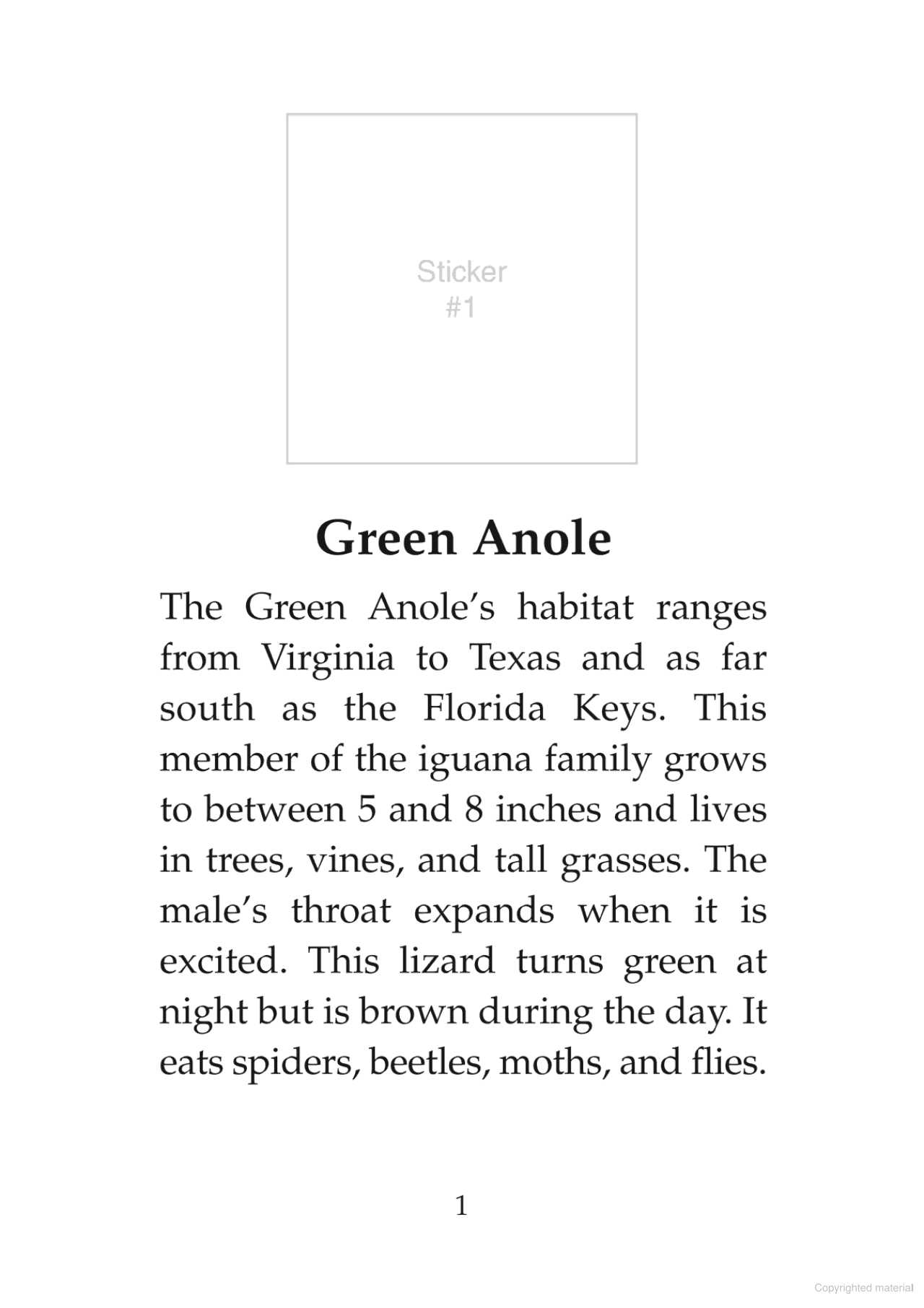 DVR Learning About Reptiles