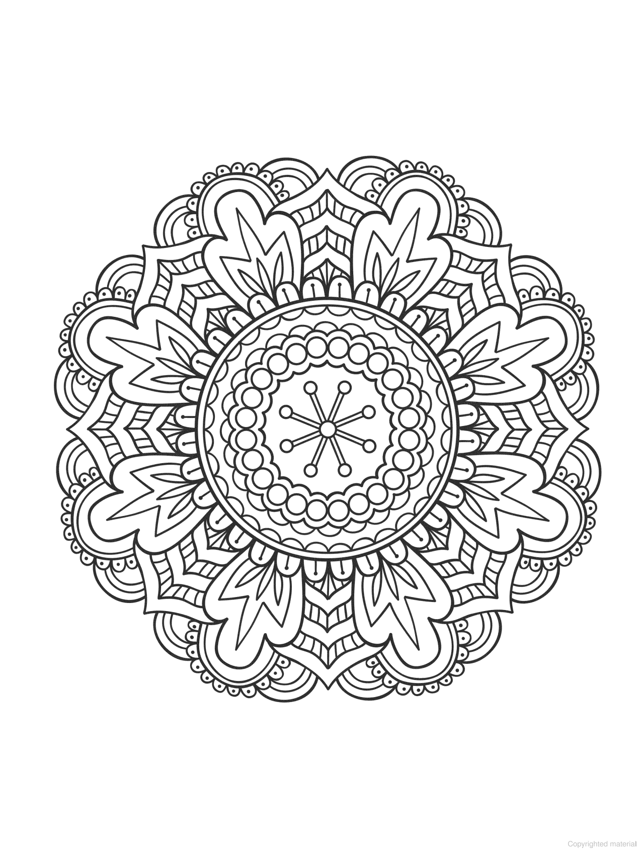 DVR Mandalas - SPARK Coloring Book